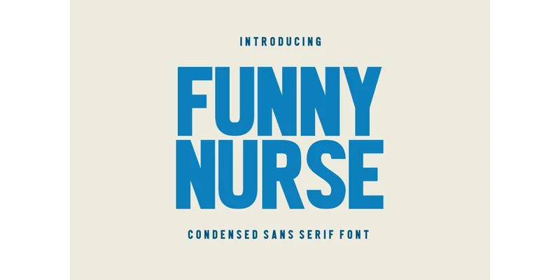 Funny Nurse Font by CraftedType Studio — Sans Serif Font