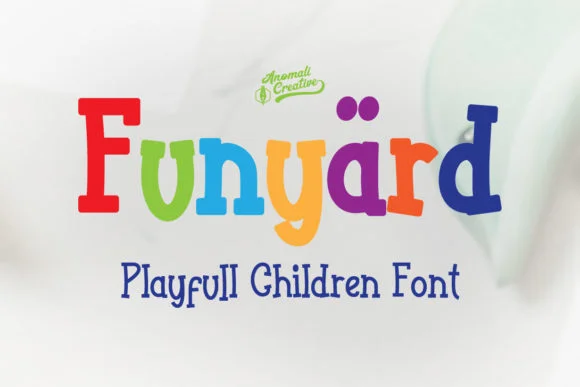 Funyard by anomali.bisu — Slab Serif Font