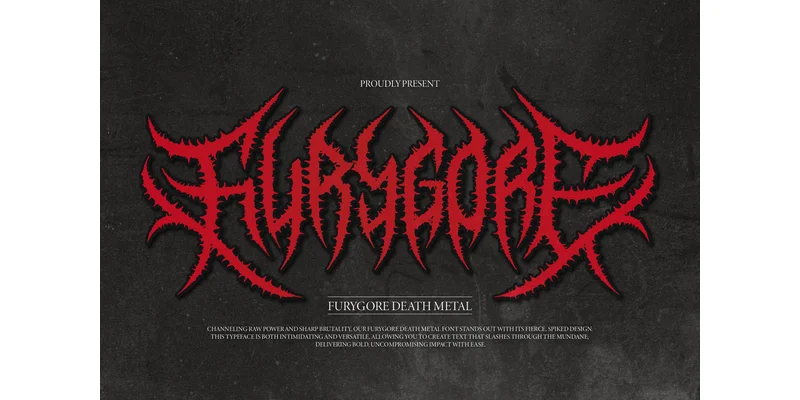 Furygore Font by Denustudios by Denustudios — Blackletter Font