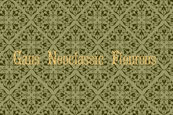 Gans Neoclassic Fleurons by Intellecta Design — Dingbats Font