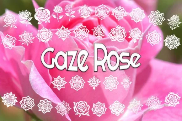 Gaze Rose by MOMAT THIRTYONE — Dingbats Font
