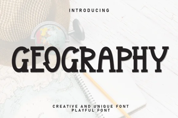 Geography by william jhordy — Slab Serif Font