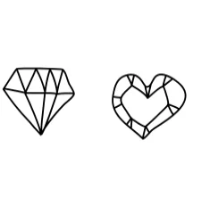 Geometric Crystal by Apollo no.64 — Dingbats Font — thumbnail 5