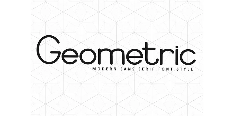 Geometric Font by FreshTypeINK — Sans Serif Font
