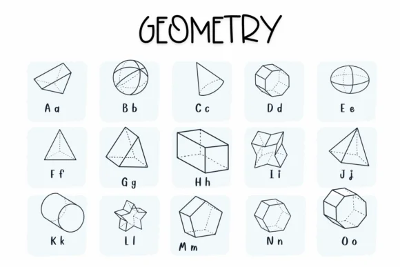 Geometry by Pattern Factory — Dingbats Font — thumbnail 2