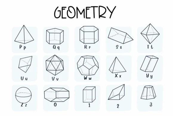 Geometry by Pattern Factory — Dingbats Font — thumbnail 3