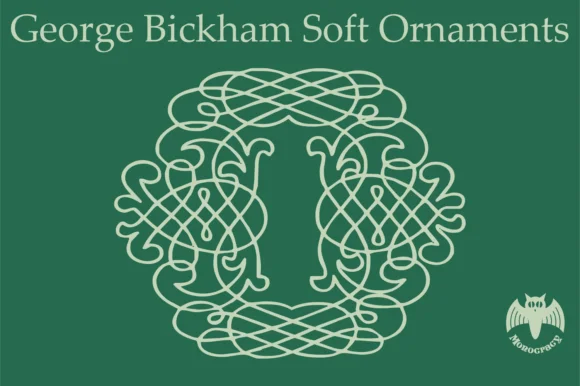 George Bickham Soft Ornaments by Intellecta Design — Dingbats Font