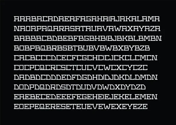 Gerank Regular by BarakaType — Slab Serif Font — thumbnail 2