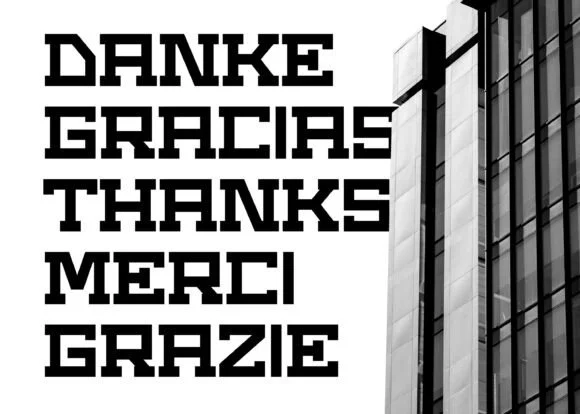 Gerank Regular by BarakaType — Slab Serif Font — thumbnail 7