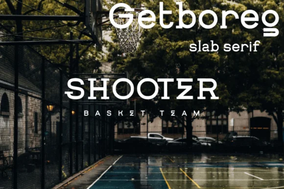 Getboreg by ffeeaarr โ Slab Serif Font