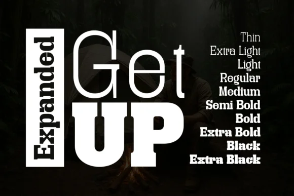 Getup Expanded by Artisans — Slab Serif Font
