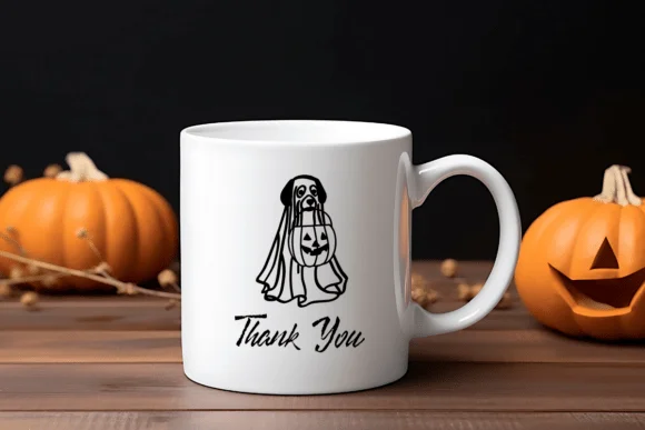 Ghost Dog Cute by Heartcraft Atelier — Dingbats Font — thumbnail 7