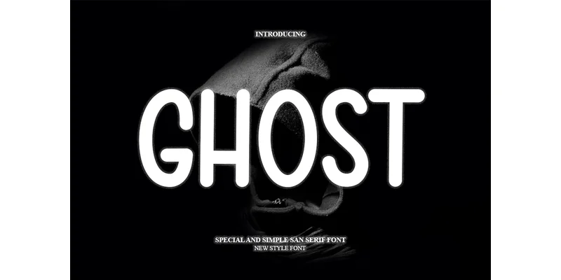 Ghost Font by PAYJHOshop — Sans Serif Font