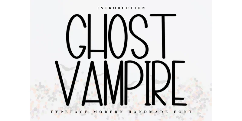 Ghost Vampire Font by Inermedia STUDIO — Sans Serif Font