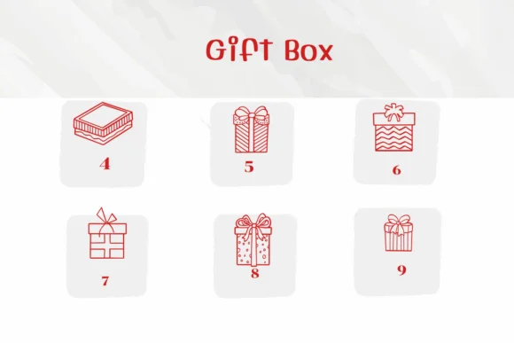 Gift Box by Ketsarin — Dingbats Font — thumbnail 4