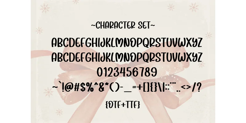 Gift Ribbon Font by SiapGraph — Sans Serif Font — thumbnail 3