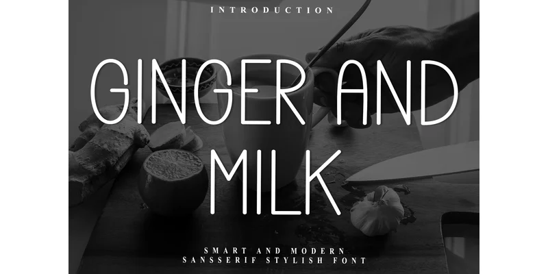 Ginger and Milk Font by Inermedia STUDIO — Sans Serif Font