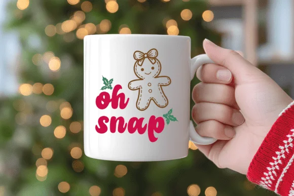 Gingerbread Girl by Pui Art — Dingbats Font — thumbnail 2