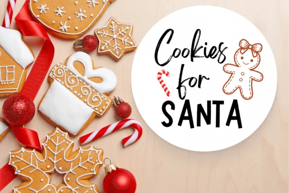 Gingerbread Girl by Pui Art — Dingbats Font — thumbnail 3