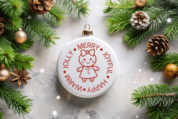 Gingerbread Girl by Pui Art — Dingbats Font — thumbnail 7