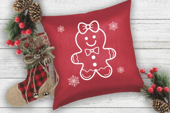 Gingerbread Girl by Pui Art — Dingbats Font — thumbnail 8