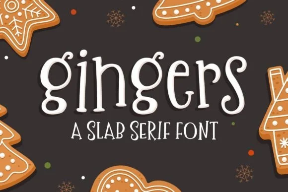 Gingers by Denise Chandler — Slab Serif Font