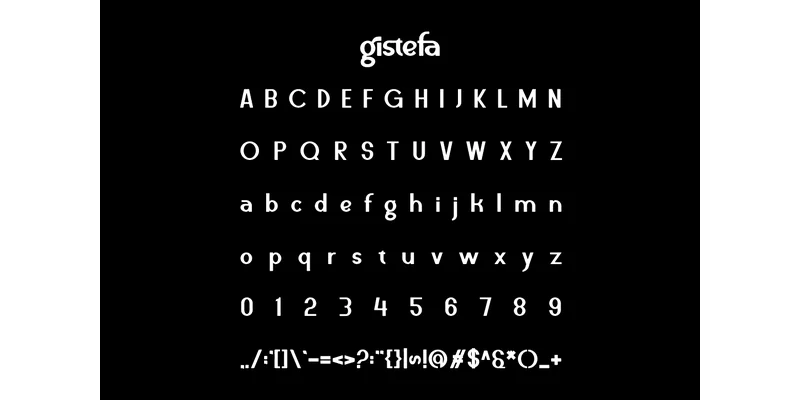 Gistefa Font by IqsiartStudio — Sans Serif Font — thumbnail 5