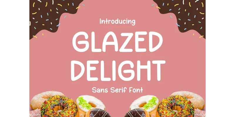 Glazed Delight Font by CraftedType Studio — Sans Serif Font