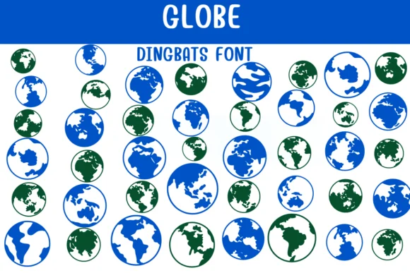 Globe by Sontaya — Dingbats Font