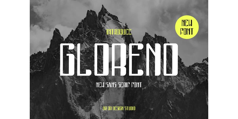 Gloreno Font by qrdesignstd — Sans Serif Font
