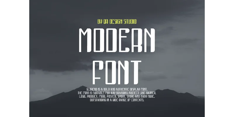 Gloreno Font by qrdesignstd — Sans Serif Font — thumbnail 2