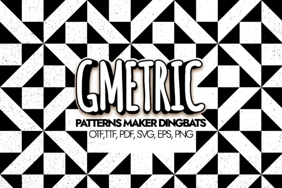 Gmetric by Minimalistartstudio — Dingbats Font