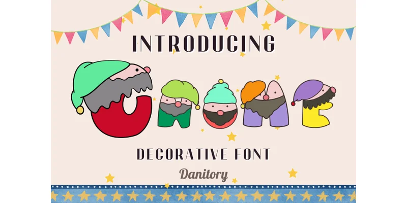 Gnome Font by danita.kukkai by danita.kukkai — Decorative Font