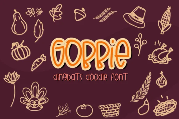 Gobbie by dmletter31 — Dingbats Font