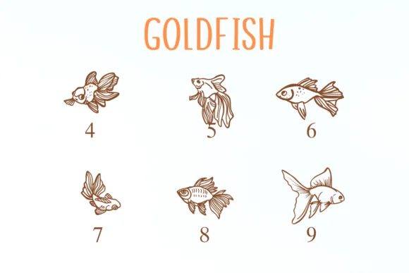 Gold Fish by Nongyao — Dingbats Font — thumbnail 4