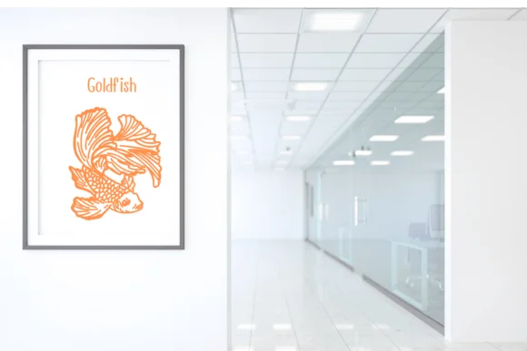 Gold Fish by Nongyao — Dingbats Font — thumbnail 5