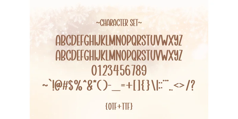 Golden Christmas Font by SiapGraph — Sans Serif Font — thumbnail 3