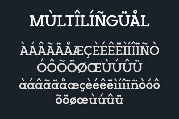 Golict by Marvadesign — Slab Serif Font — thumbnail 5