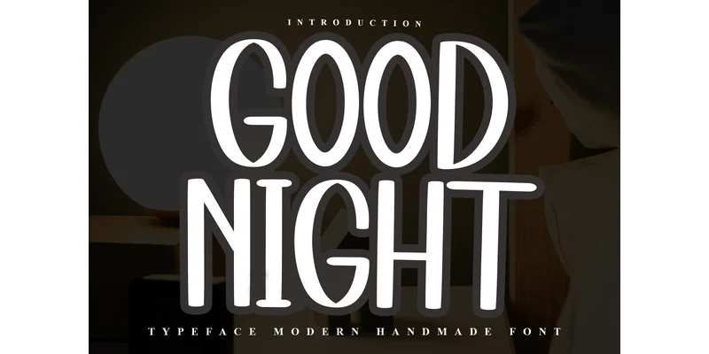 Good Night Font by Inermedia STUDIO — Sans Serif Font