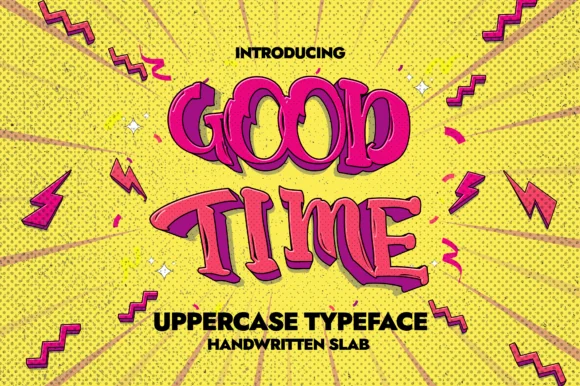 Good Times by Minimalistartstudio — Slab Serif Font