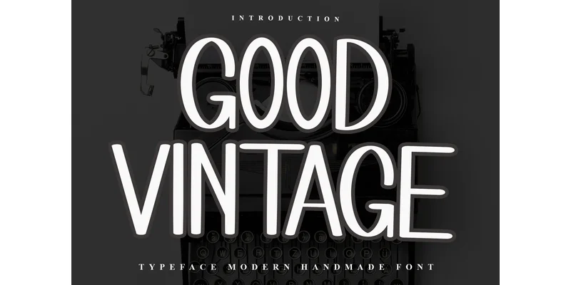 Good Vintage Font by Inermedia STUDIO — Sans Serif Font