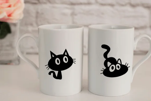 Goofy Cat by Nongyao — Dingbats Font — thumbnail 5