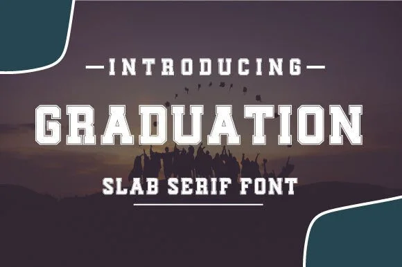 Graduation by Riya Studio — Slab Serif Font