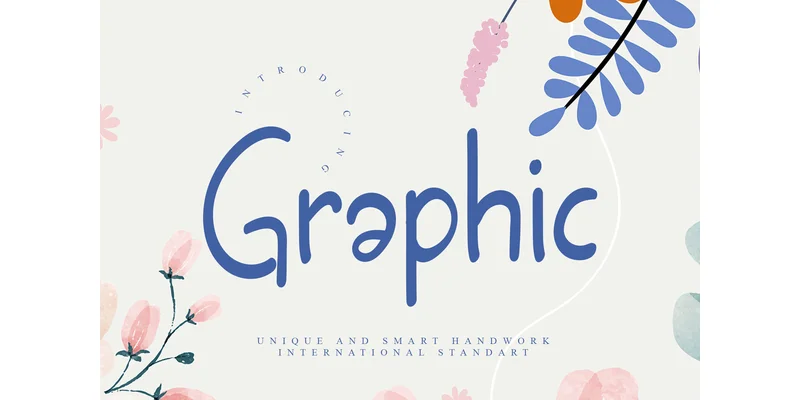 Graphic Font by GiaLetter — Sans Serif Font