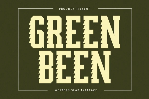 Green Bean by Almairatype Studio — Slab Serif Font