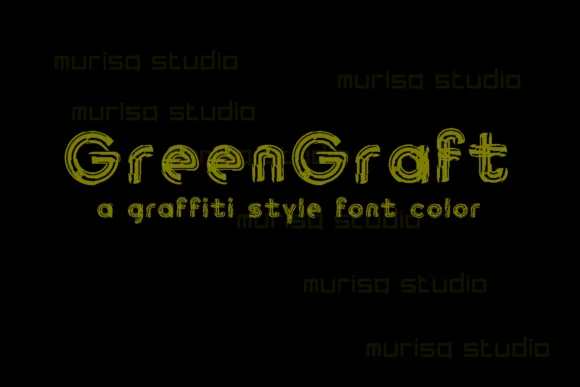 GreenGraft by murisa.studio — Color Fonts Font
