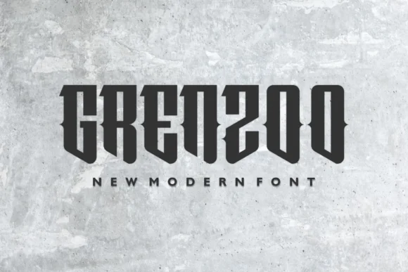 Grenzoo by prayoga_std — Slab Serif Font