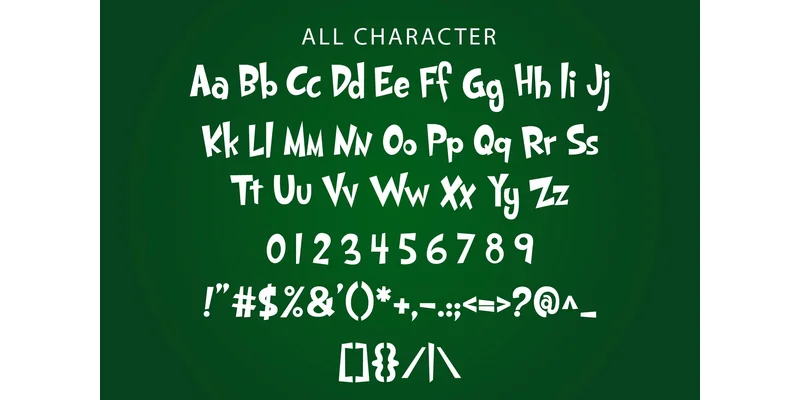 Grinch 0.1 Font by Densu Creative by Densu Creative — Display Font — thumbnail 6