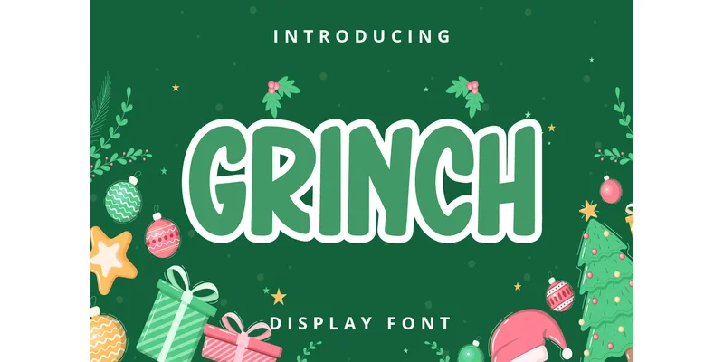 Grinch Font by Brilian by Brilian — Display Font