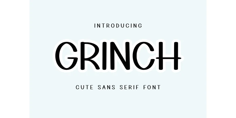 Grinch Font by Letterayu — Sans Serif Font